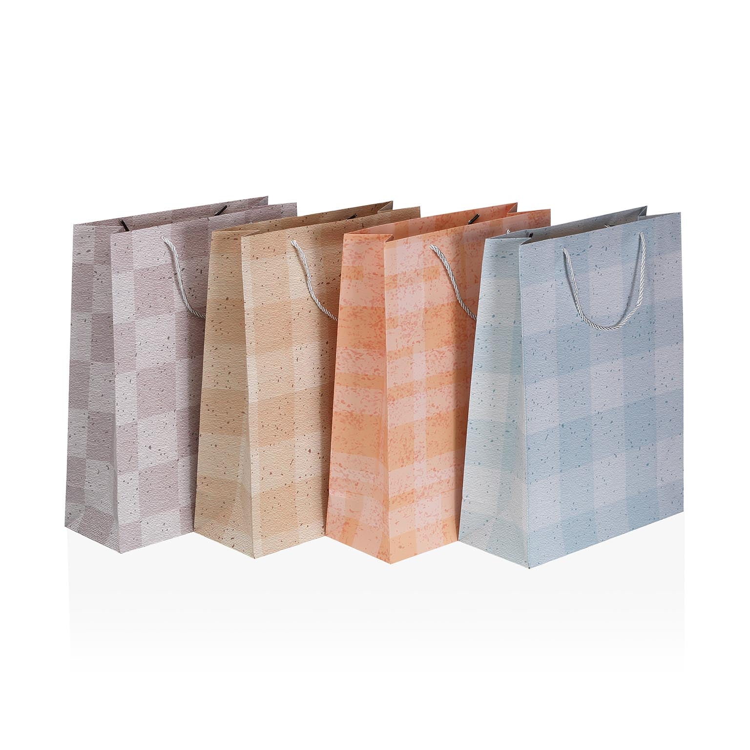 BOLSA SURTIDA GRANDE CUADROS Versaotoño