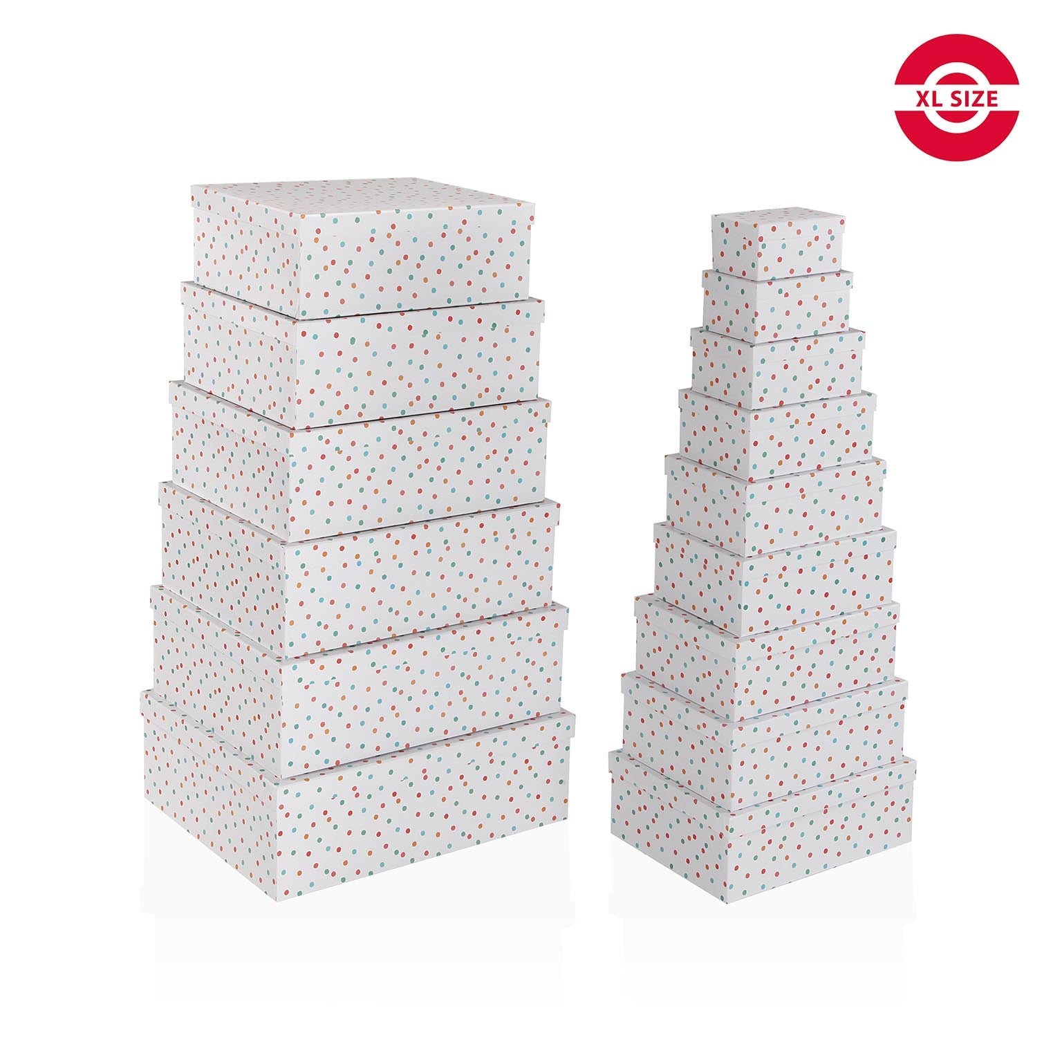 SET 15 CAJAS CARTON DOTTY Versaotoño