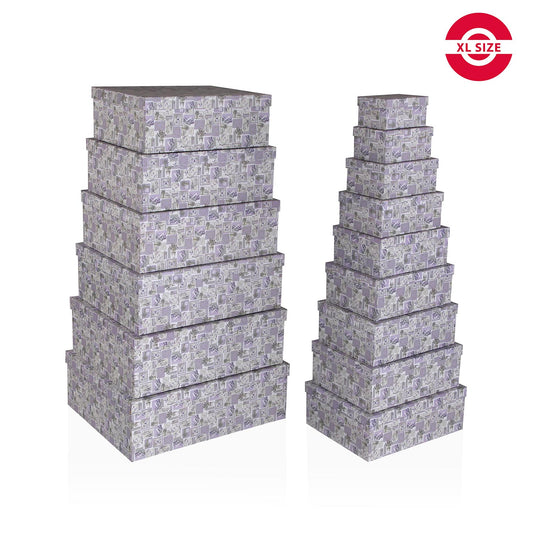 SET 15 CAJAS LAVANDA Versaotoño