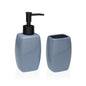 SET JABONERA Y PORTACEPILLOS AZUL Versaotoño