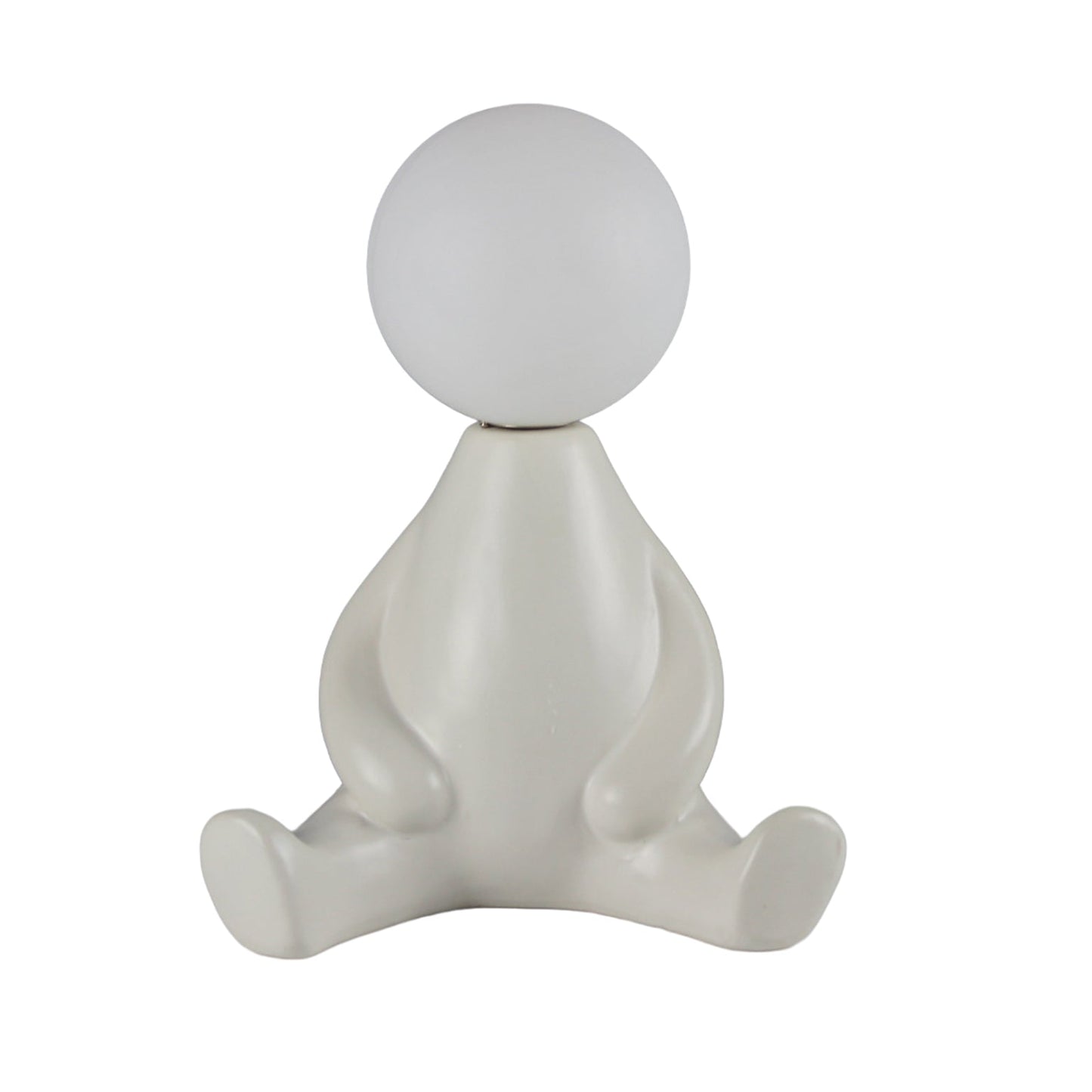 LÁMPARA DE MESA MUÑECO SENTADO VERSA FEBRERO