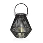 FAROLILLO CON VELA LED 26 CM NORELA NEGRO VERSA 2026 JUNIO