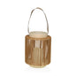FAROLILLO CON VELA LED 25 CM ORAYA MARRON VERSA 2026 JUNIO