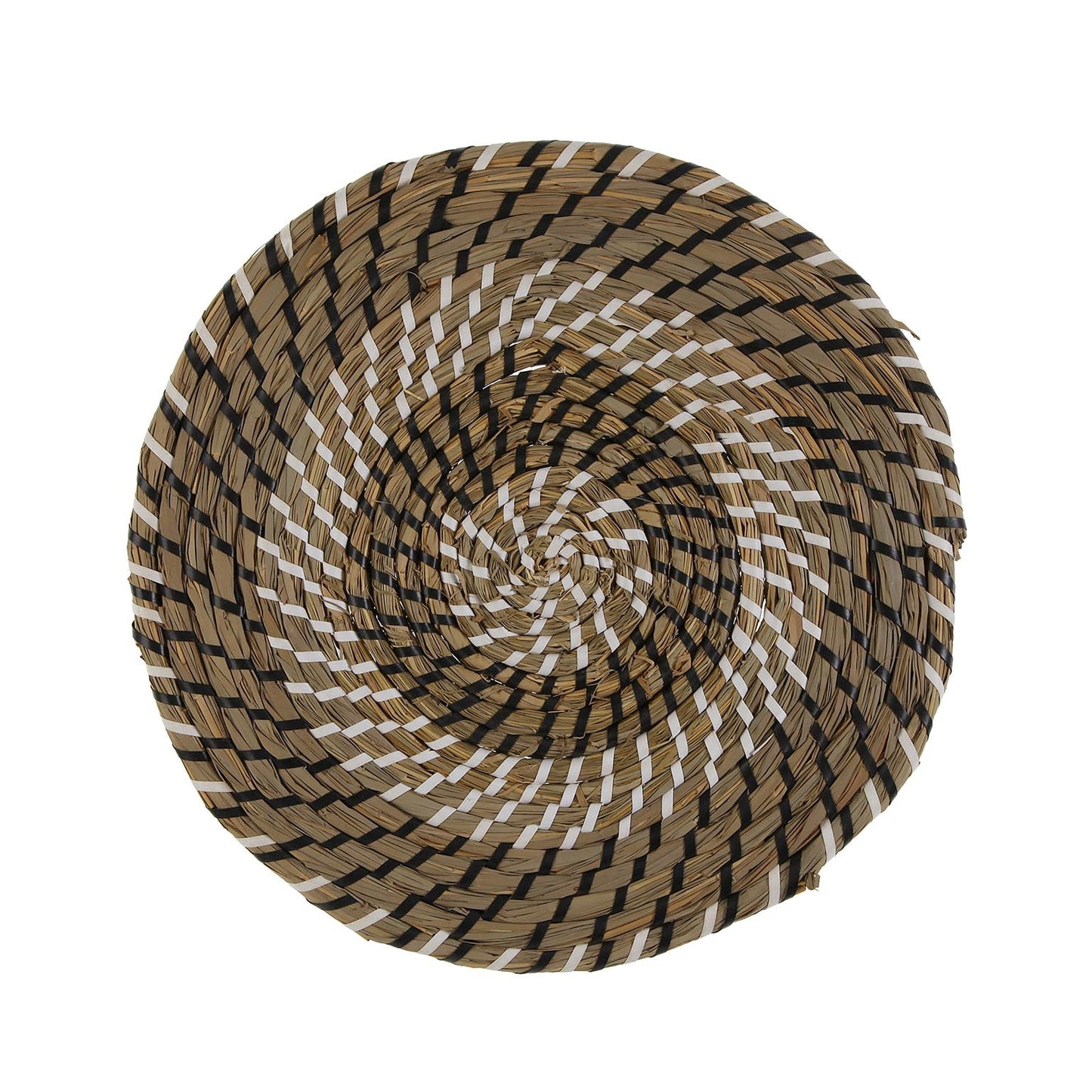 MANTEL INDIVIDUAL BLANCO Y NEGRO 38 CM Versaotoño