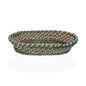 CESTA BLANCA Y AZUL 35 CM Versaotoño