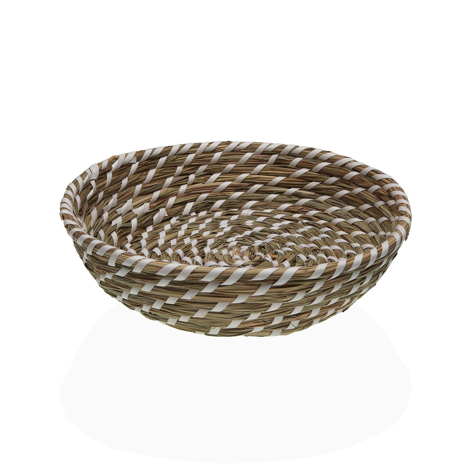 CESTA BLANCA 25 CM Versaotoño
