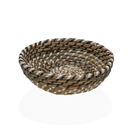 CESTA BLANCA Y NEGRA 25 CM Versaotoño