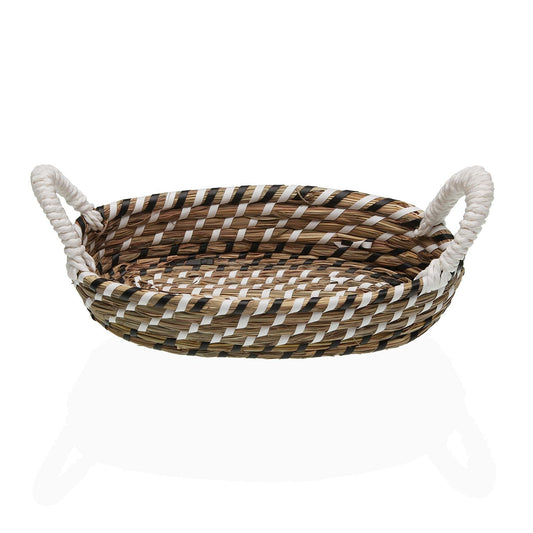CESTA BLANCA Y NEGRA 26 CM Versaotoño