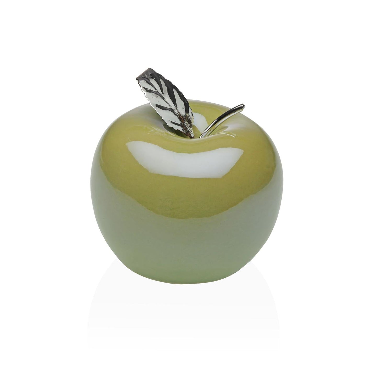 FIGURA DE CERAMICA MANZANA VERDE Versaotoño
