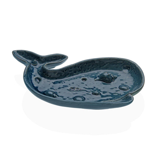 FIGURA CERAMICA BALLENA AZUL VERSA 2026 JUNIO