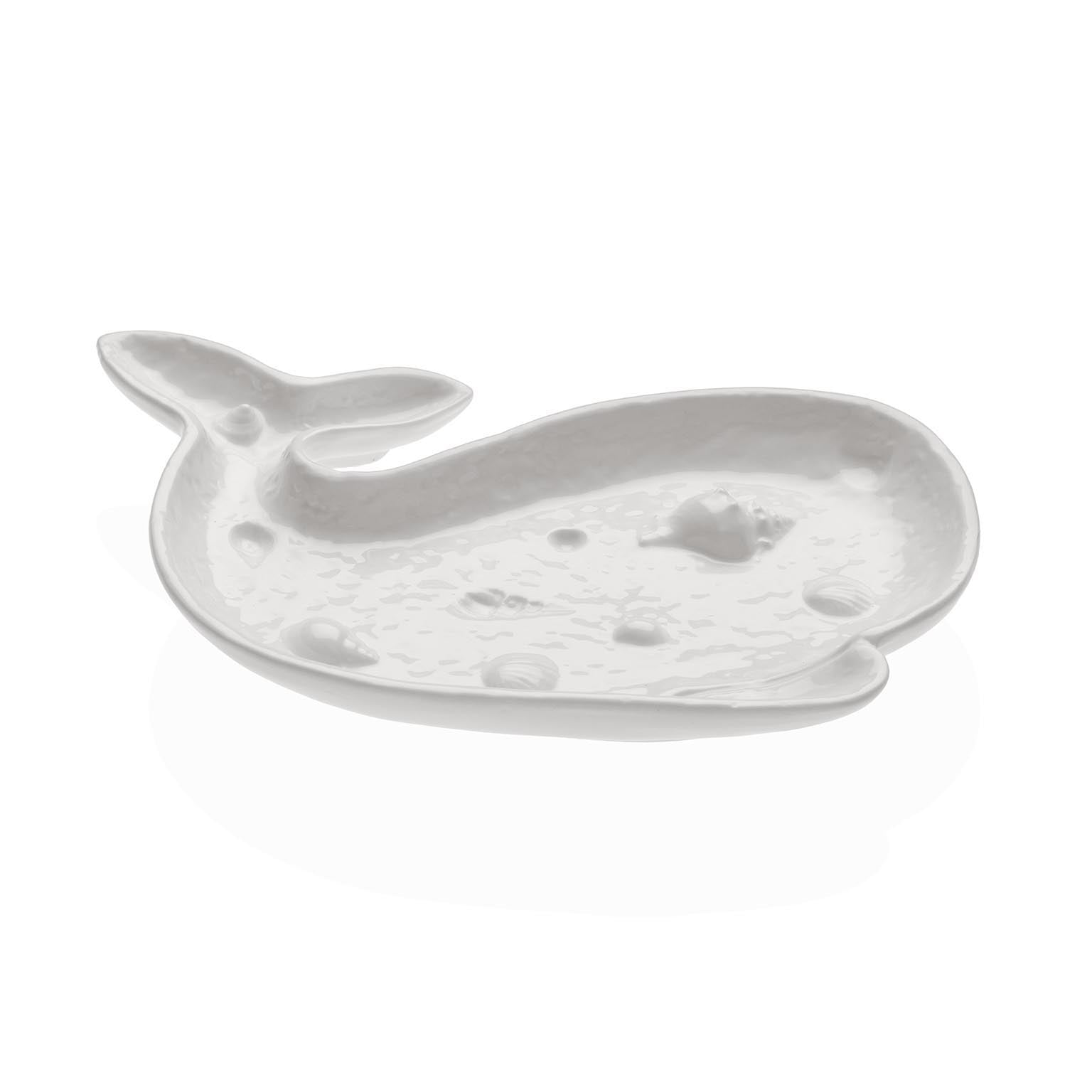 FIGURA CERAMICA BALLENA AZUL VERSA FEBRERO