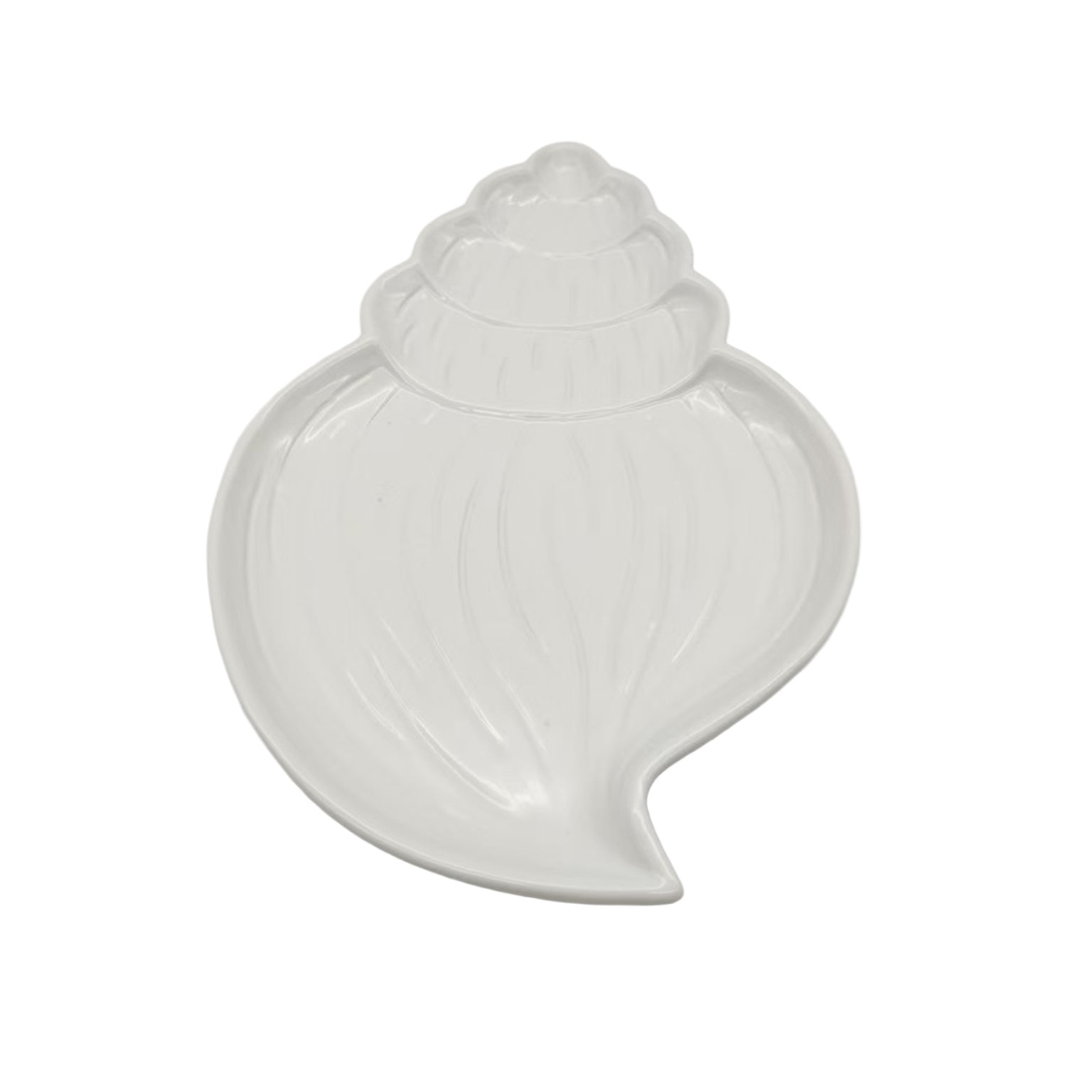 FIGURA CERAMICA CONCHA BLANCA VERSA FEBRERO