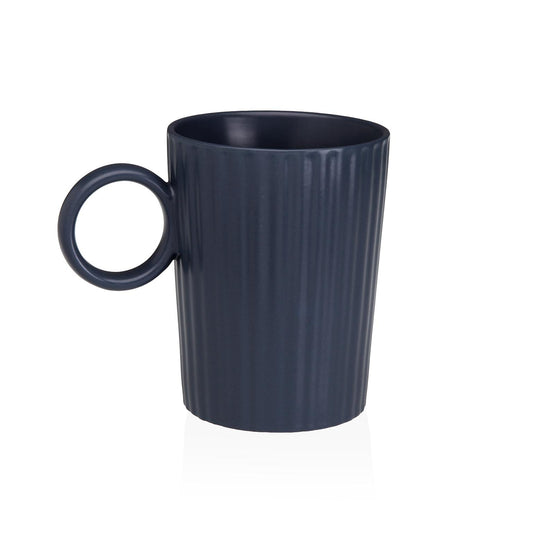 TAZA RAYAS AZUL Versaotoño