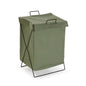 CESTO ROPA LAUNDRY PLEGABLE VERDE Versaotoño