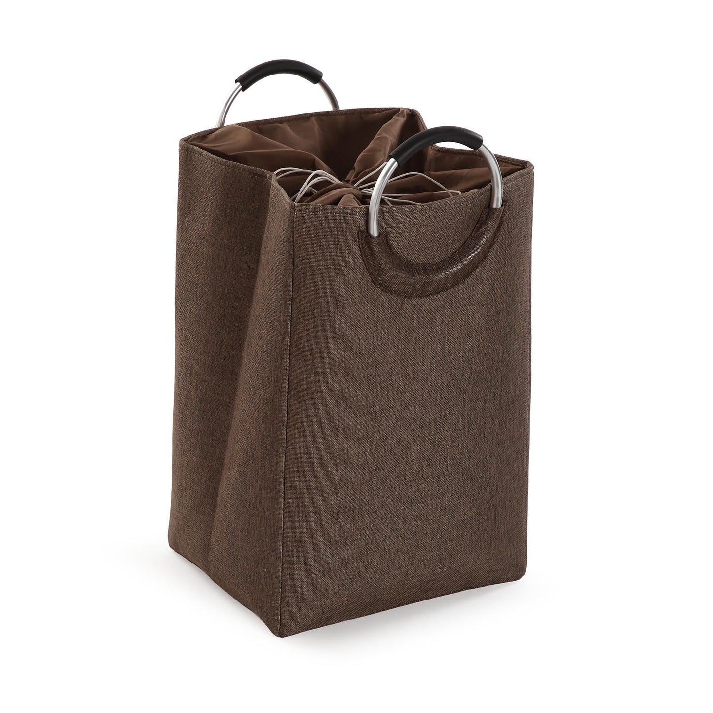 CESTO ROPA CON ASAS MARRON Versaotoño