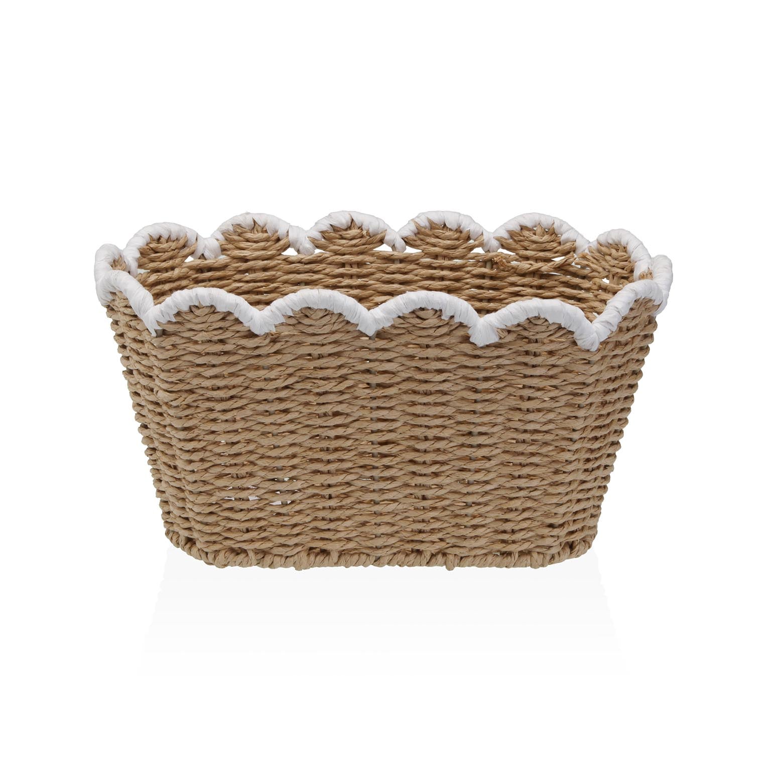CESTA TRENZADA BORDE BLANCO VERSA 2026 JUNIO
