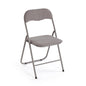 SILLA PLEGABLE LIRA CORDUROY GRIS Versaotoño