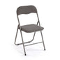 SILLA PLEGABLE LIRA CORDUROY GRIS OSCURO Versaotoño