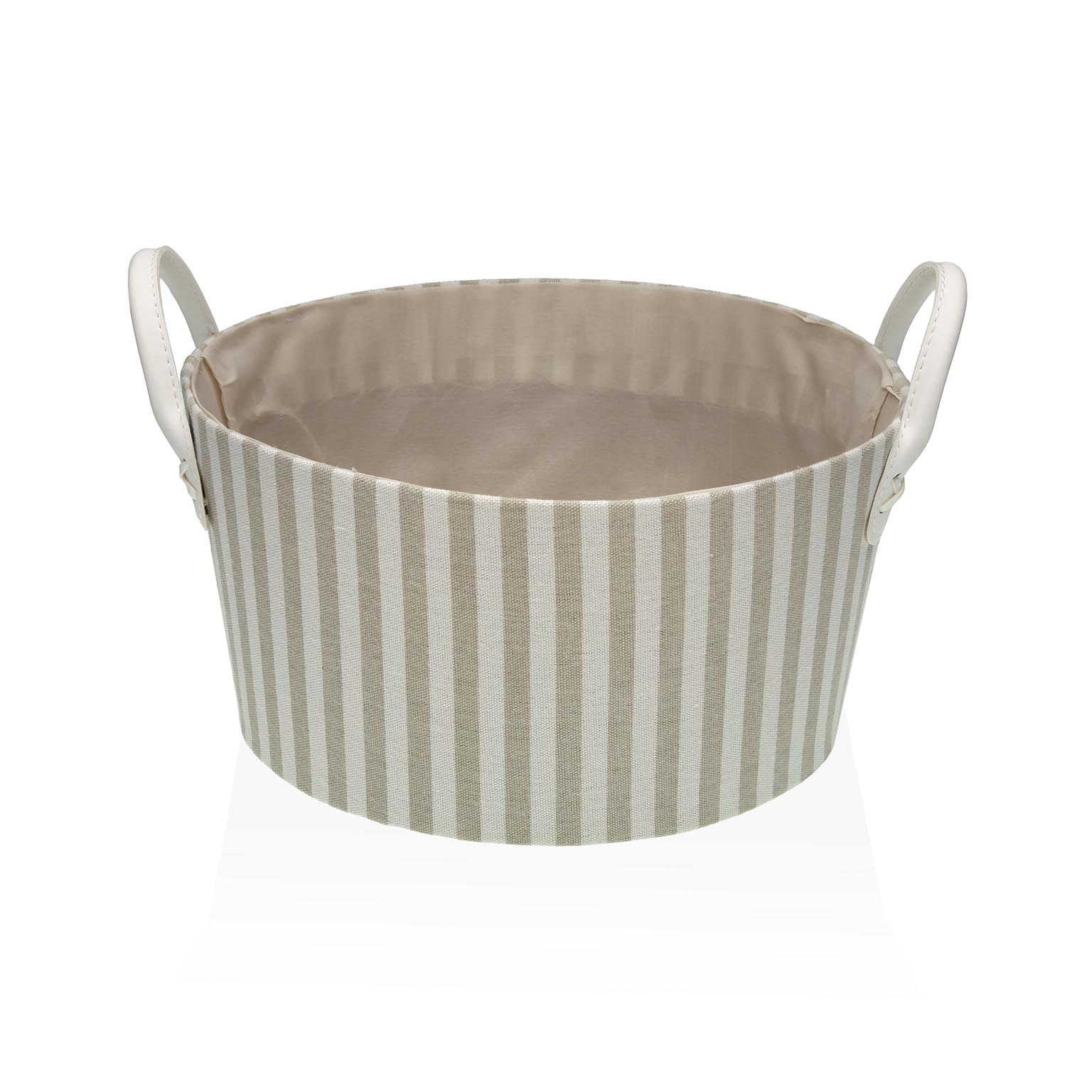 CESTA REDONDA RAYAS GRIS VERSA 2026 JUNIO