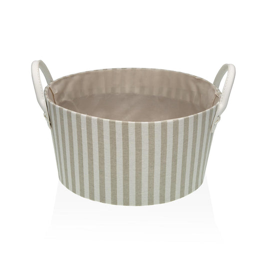 CESTA REDONDA RAYAS GRIS VERSA 2026 JUNIO