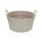 CESTA REDONDA RAYAS GRIS VERSA 2026 JUNIO