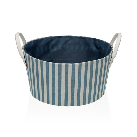 CESTA REDONDA RAYAS AZUL VERSA 2026 JUNIO