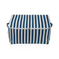 CAJA TELA MEDIANA LINTEA AZUL MARINO VERSA FEBRERO
