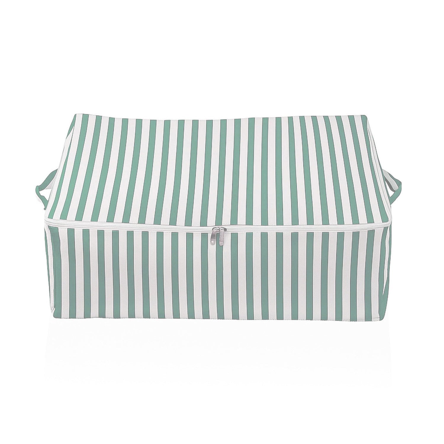 CAJA TELA GRANDE LINTEA VERDE CLARO VERSA FEBRERO