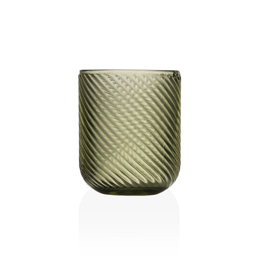 VASO CRISTAL 260ML VERDE VERSA FEBRERO
