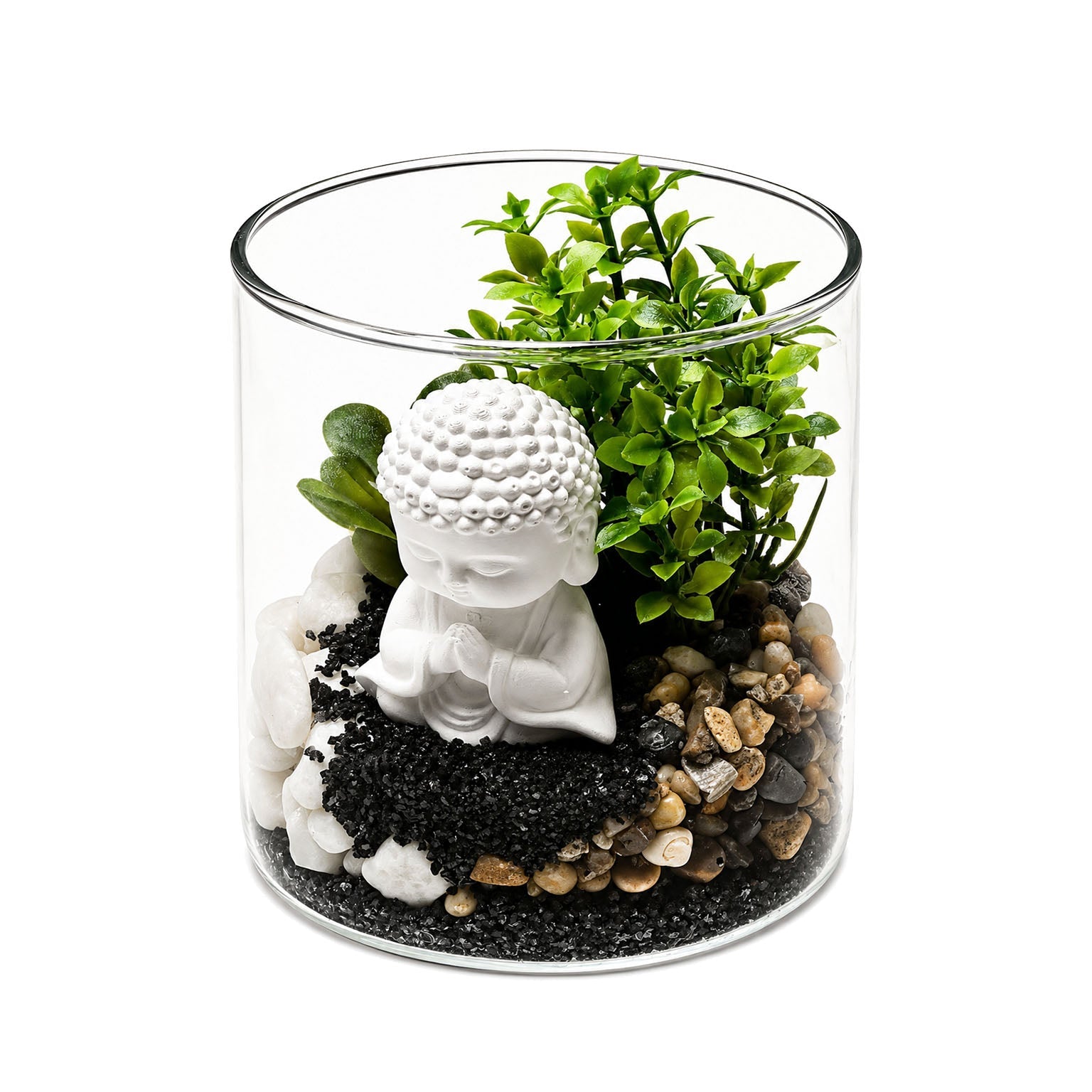 MACETA DE CRISTAL CON PLANTA Y BUDA VERSA 2026 JUNIO