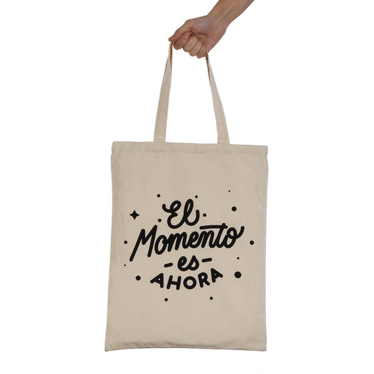 BOLSO " EL MOMENTO ES AHORA" VERSA8NOV