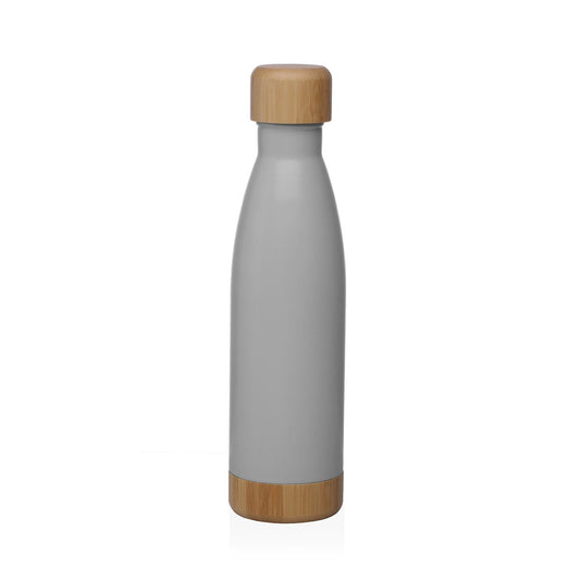 BOTELLA  GRIS MATE  500ML ACERO INOXIDABLE VERSA8NOV