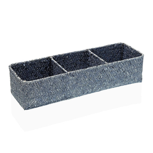 CAJA 3 COMPARTIMENTOS AZUL VERSA8NOV
