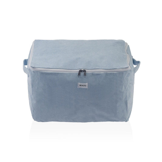 CAJA ALMACENAMIENTO CORDUROY AZUL M VERSA8NOV