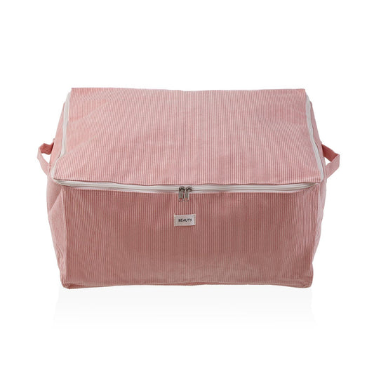 CAJA ALMACENAMIENTO CORDUROY ROSA L VERSA8NOV