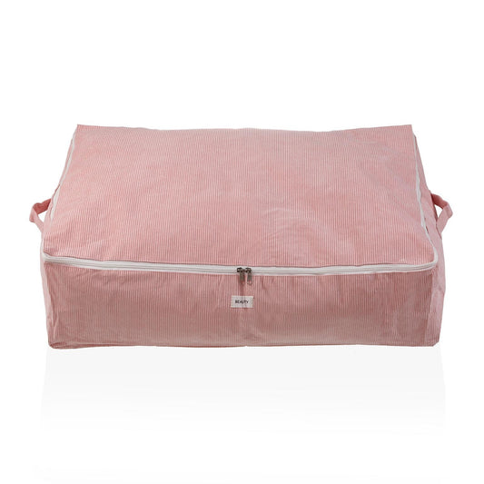 CAJA ALMACENAMIENTO CORDUROY ROSA XL VERSA8NOV