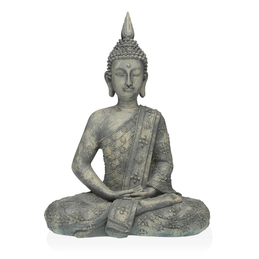 FIGURA BUDA GRIS 28x40CM VERSA8NOV