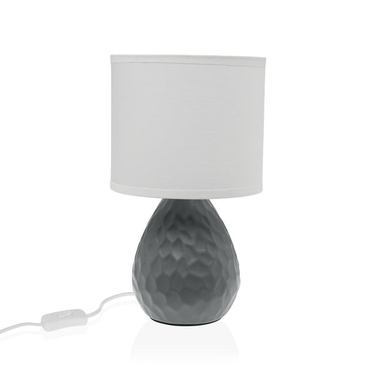 LAMPARA DE MESA GRIS/BLANCA VERSA8NOV