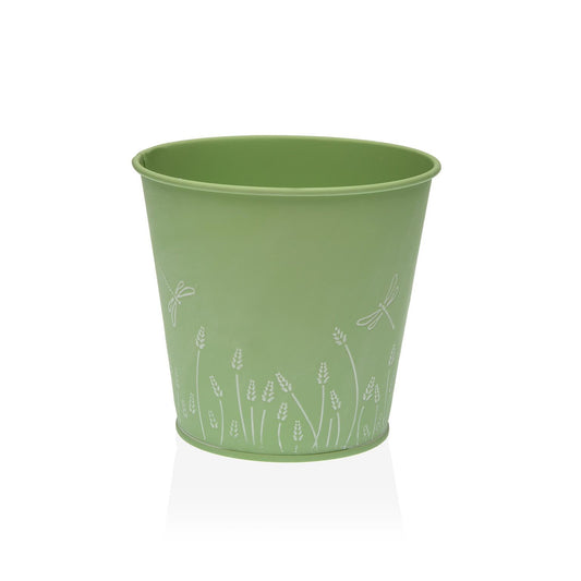 MACETA REDONDA ZINK S GREEN VERSA8NOV