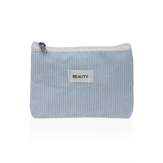 NECESER CORDUROY AZUL 17X12CM VERSA8NOV
