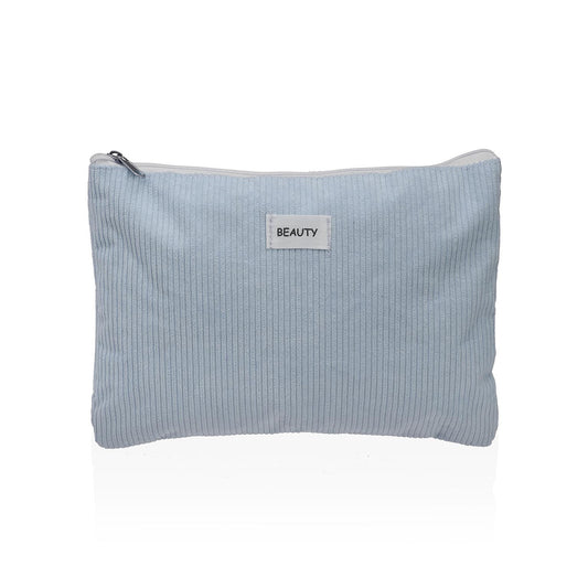 NECESER CORDUROY AZUL  27X19CM VERSA8NOV