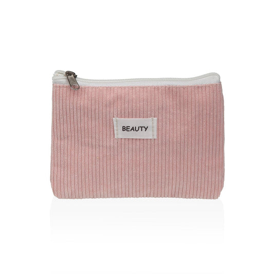NECESER CORDUROY ROSA 17X12CM VERSA8NOV