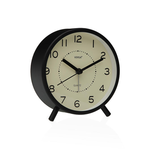 RELOJ DE MESA DESPERTADOR ZEAL NEGRO VERSA8NOV