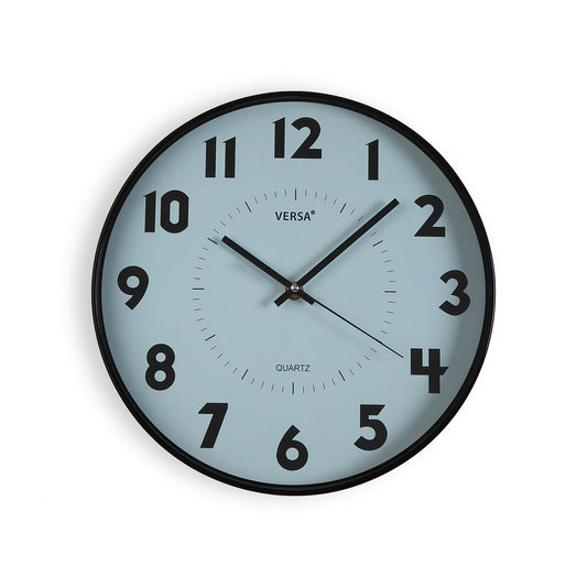 RELOJ DE PARED AZUL 30CM VERSA8NOV