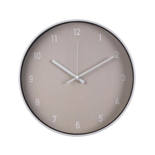 RELOJ DE PARED BEIGE 30 CM VERSA8NOV