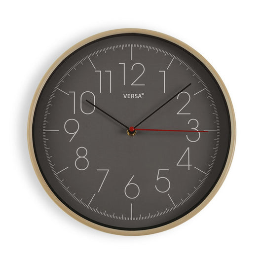 RELOJ DE PARED GRIS ACB MADERA VERSA8NOV