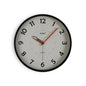 RELOJ DE PARED NEGRO 30CM VERSA8NOV