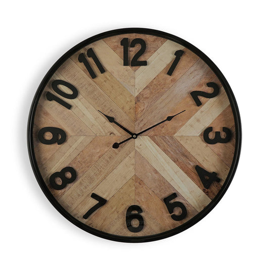 RELOJ PARED MADERA 60 CM VERSA8NOV