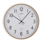 RELOJ PARED MADERA CLARA 50CM VERSA8NOV