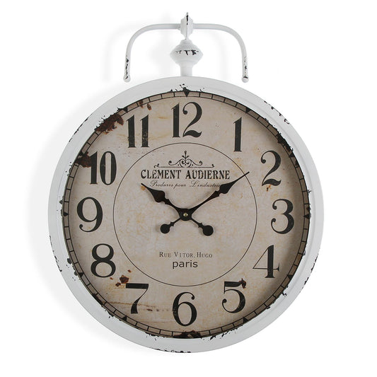 RELOJ PARED RUSTIC 48CM VERSA8NOV